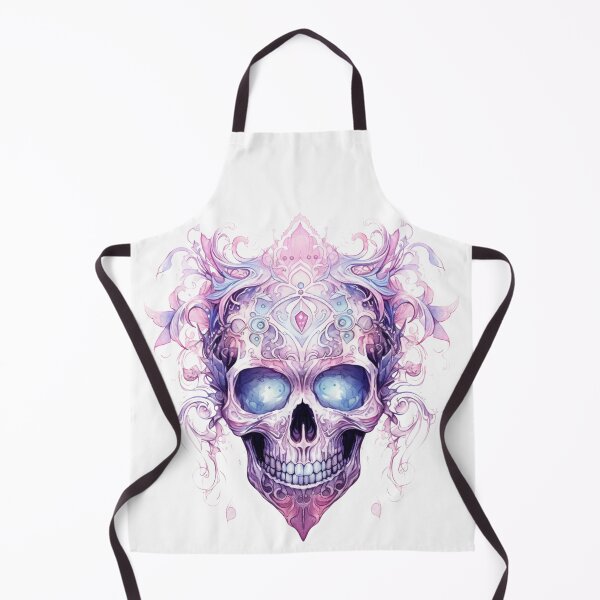 Item preview, pooky Halloween Pink Skull designed and sold by ArtFromBeyond.