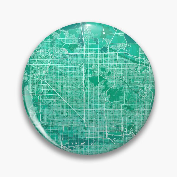 Artikelvorschau, Phoenix Stadtplan von Arizona, USA – Aquarell entworfen und verkauft von deMAP.