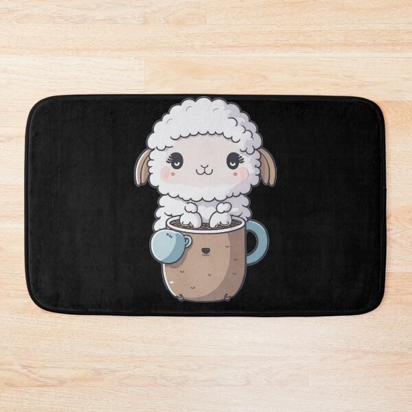Item preview, Cute sheep with coffee designed and sold by Majkel & Majkel.