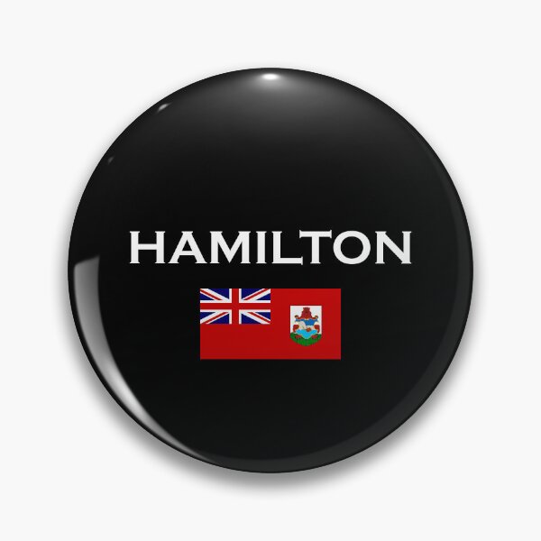 Item preview, Hamilton Bermuda Country Flag Dark Color designed and sold by TinyStarAmerica.