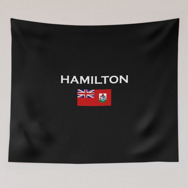 Item preview, Hamilton Bermuda Country Flag Dark Color designed and sold by TinyStarAmerica.