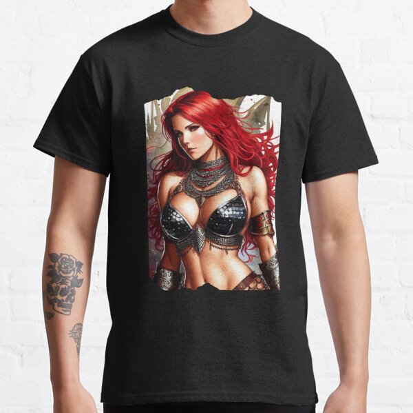 Red best sale sonja shirt