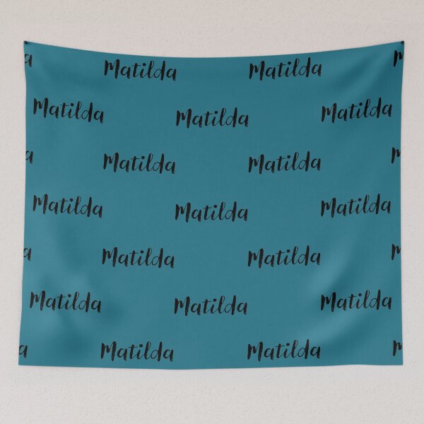Aperçu de l'œuvre Matilda - Nom s Tees Anniversaire créée et vendue par uyahata.