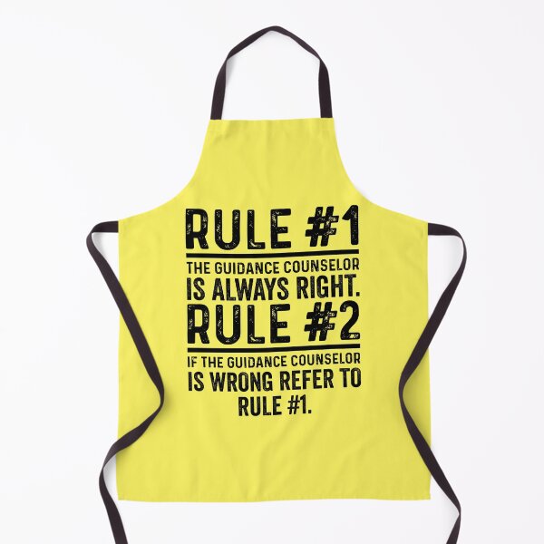 Item preview, Rule No 1 Guidance Counselor Is Always Right designed and sold by kamrankhan.