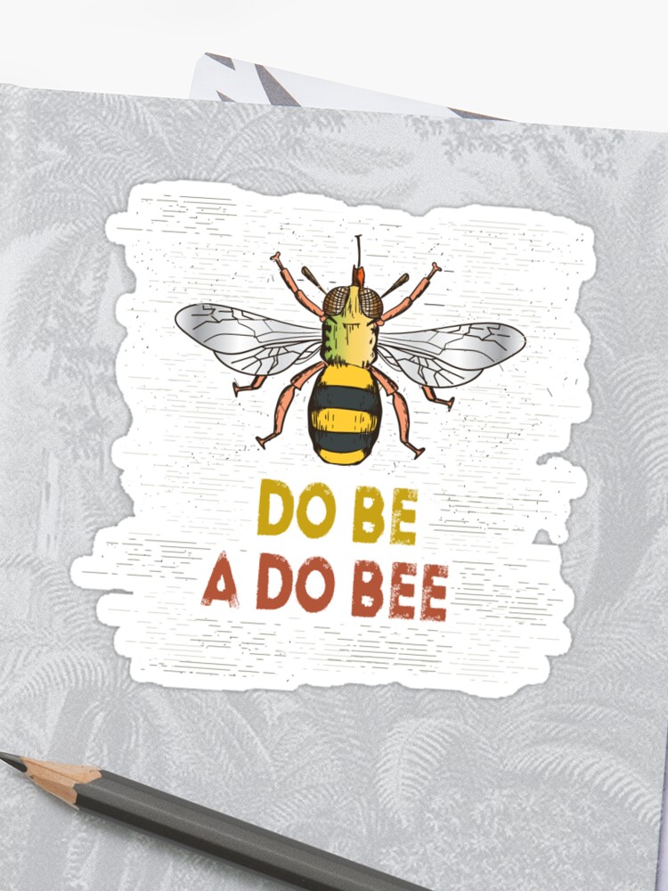 Do Ba A Do Bee Romper Room Shirt Sticker By Robert Diebold