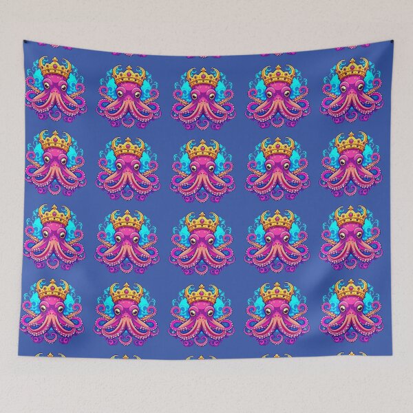 Item preview, King octopus. designed and sold by Natalia-Vlad.