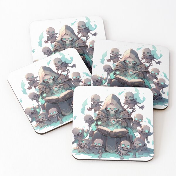 Item preview, Cute Chibi Necromancer Hero designed and sold by SundayDonuts.