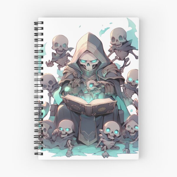 Item preview, Cute Chibi Necromancer Hero designed and sold by SundayDonuts.