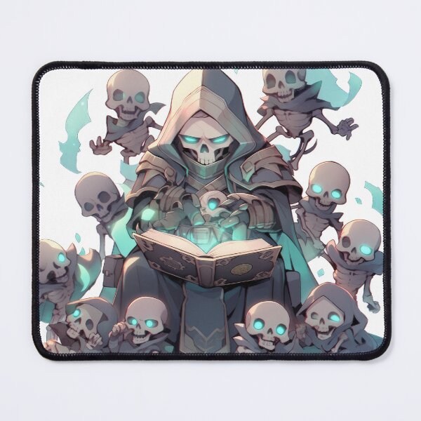 Item preview, Cute Chibi Necromancer Hero designed and sold by SundayDonuts.
