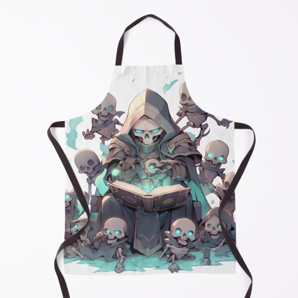 Item preview, Cute Chibi Necromancer Hero designed and sold by SundayDonuts.