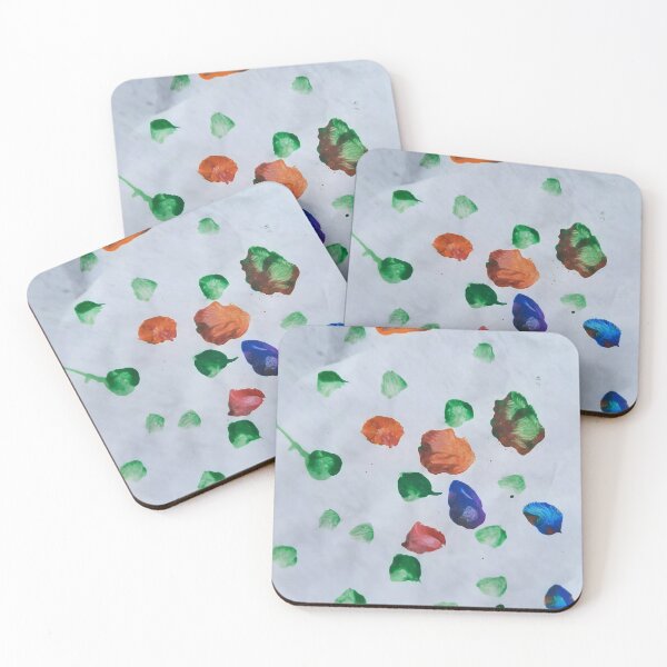 Item preview, Finger Painted Polka Dots designed and sold by VioletVends.