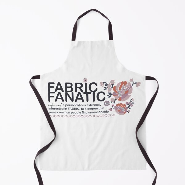 Item preview, Fabric fanatic lover quilter tee shirt designed and sold by Katarina Roccella.