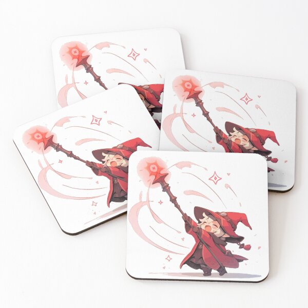 Item preview, Cute Chibi Red Mage Hero designed and sold by SundayDonuts.
