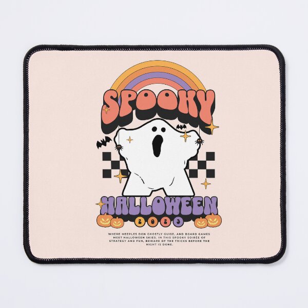 Item preview, Meeple's Ghostly Guise: Spooky Halloween 2023! Board Game lover gift designed and sold by Zanda-Nerd-Shop.