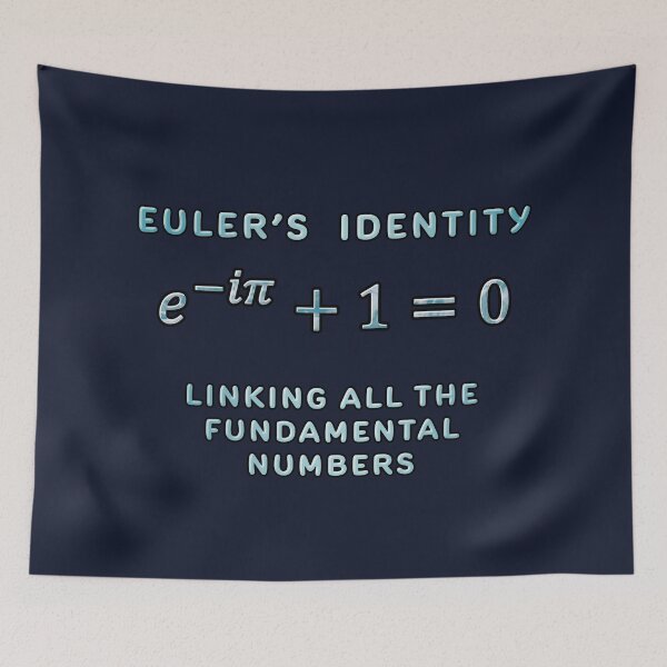 Item preview, Euler's Identity Equation designed and sold by Fanarchist.