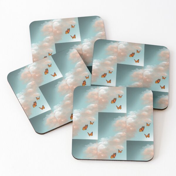 Item preview, Butterflies on Clouds designed and sold by Cait Wight Art.