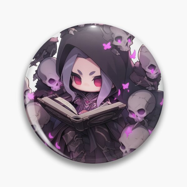 Item preview, Cute Chibi Necromancer Hero designed and sold by SundayDonuts.