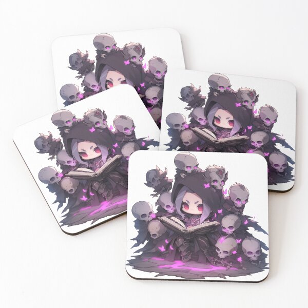 Item preview, Cute Chibi Necromancer Hero designed and sold by SundayDonuts.