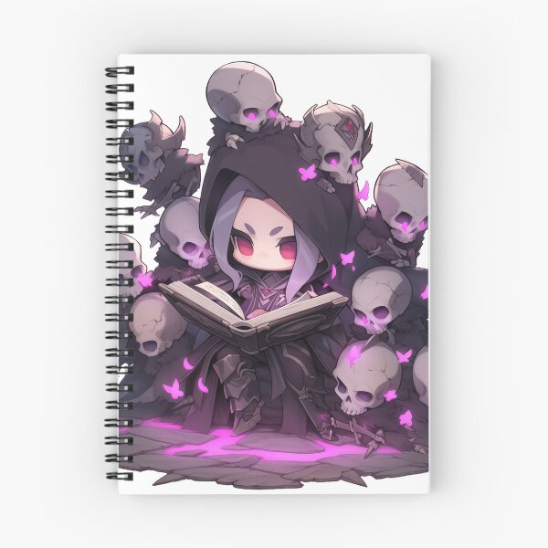 Item preview, Cute Chibi Necromancer Hero designed and sold by SundayDonuts.