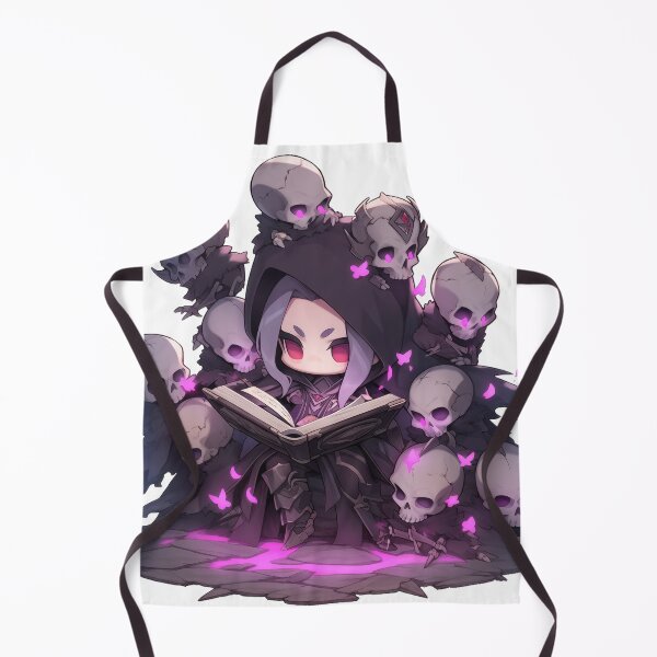 Item preview, Cute Chibi Necromancer Hero designed and sold by SundayDonuts.