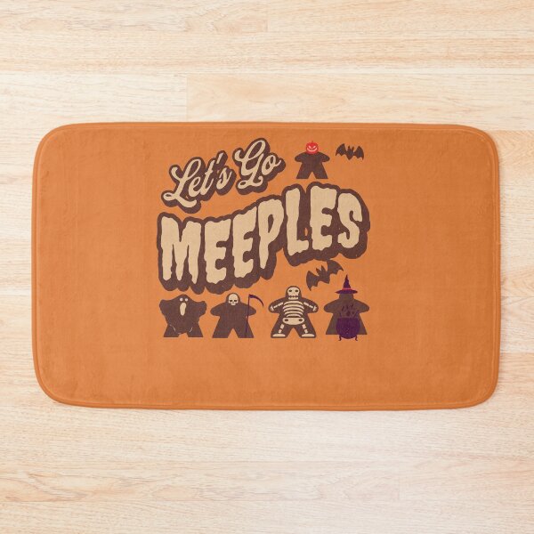 Item preview, Let’s go meeples - Let's Go Spooky like ghouls! Board Game Halloween gift! designed and sold by Zanda-Nerd-Shop.