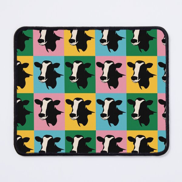 Item preview, No Farmers No Food Colorful Cows designed and sold by StudioTina.