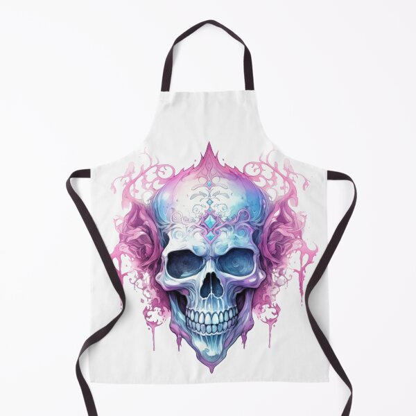 Item preview, Spooky Halloween Pink Skull designed and sold by ArtFromBeyond.
