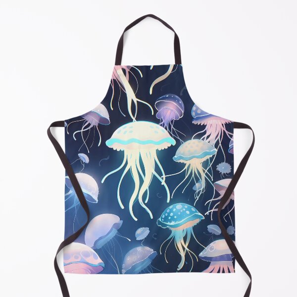 Item preview, A group of jellyfishes in the dark designed and sold by Carmillai.