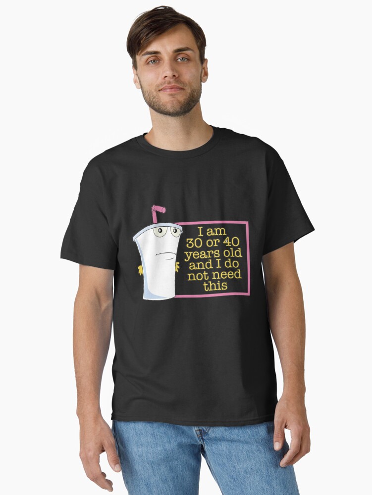 Thumbnail 1 of 7, Classic T-Shirt, Vintage Aqua Teen Hunger Force designed and sold by damdam4.
