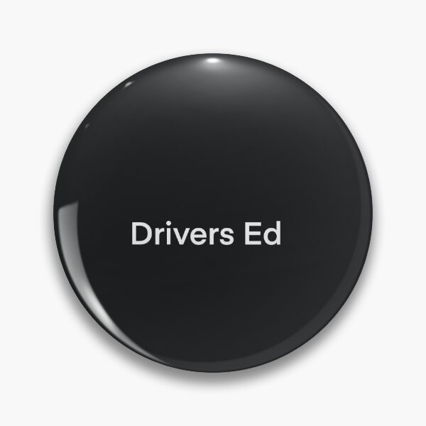Item preview, A big black screen with the word Drivers Ed. designed and sold by lukesubbby.