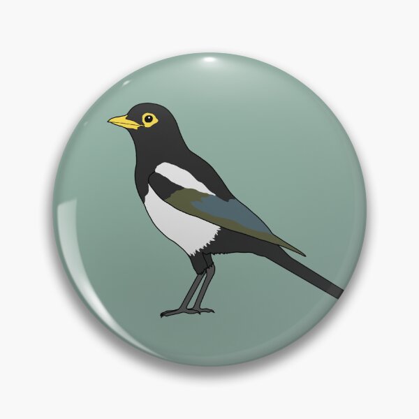 Item preview, Yellow-billed Magpie designed and sold by taylorrowan.