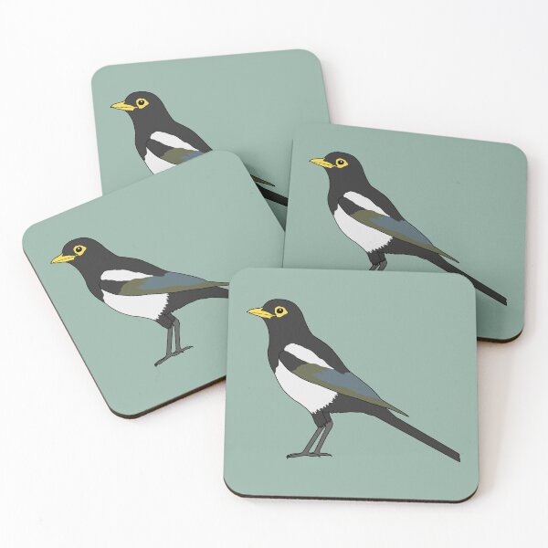 Item preview, Yellow-billed Magpie designed and sold by taylorrowan.