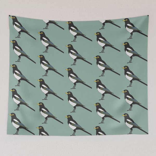 Item preview, Yellow-billed Magpie designed and sold by taylorrowan.