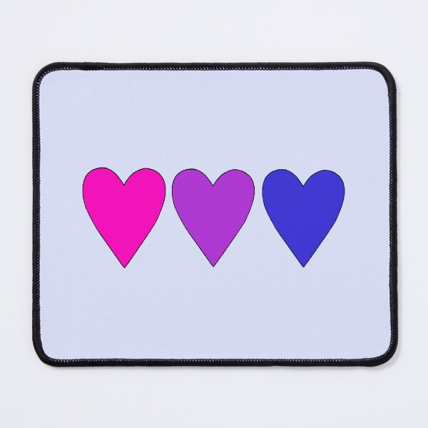 Item preview, bi hearts designed and sold by designsbymacys.