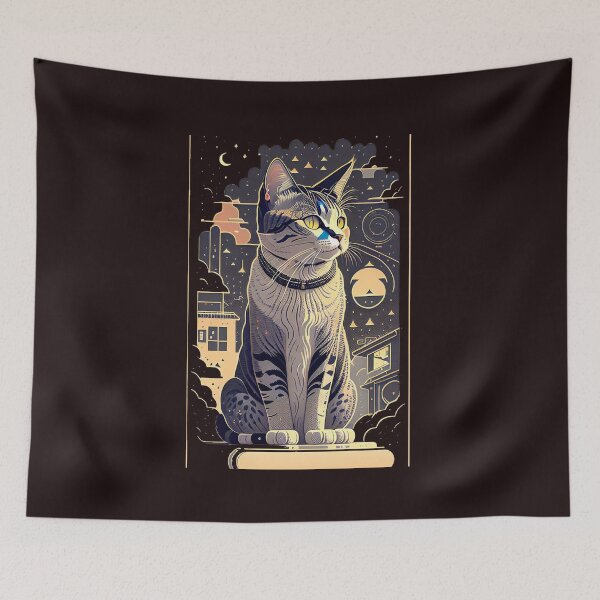 Item preview, THINKING KITTEN designed and sold by Angelica Maria  Franco Cano.