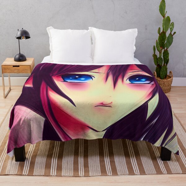 Item preview, Anime Girl Of Delicate Beauty designed and sold by Ink Art Design.