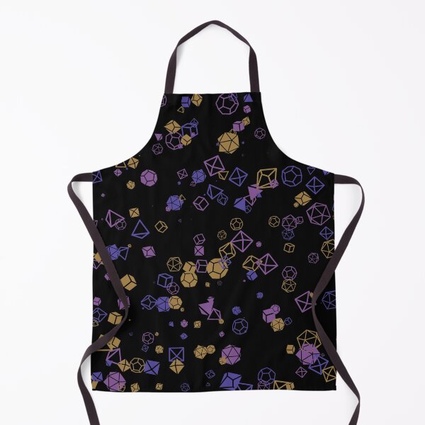 Item preview, Dice Hoard - Purple,Orange and Blue on Black designed and sold by AvengingSassy.