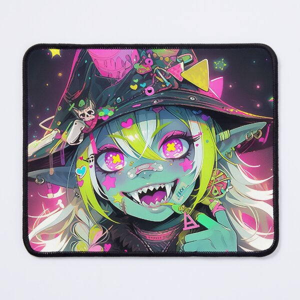 Item preview, Cute Little Demon Witch Anime Girl designed and sold by bubblegoth.
