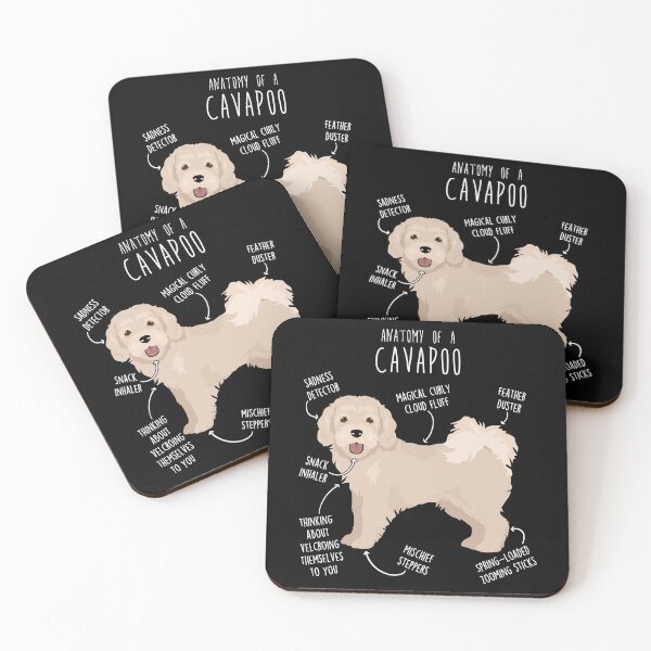 Item preview, Cavapoo Dog Anatomy designed and sold by Clara Hollins.