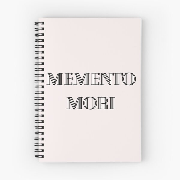 Item preview, Phrases Stoics "Memento Mori" Typography ll Style Quote Stoic memento mori designed and sold by StoicWarrior.