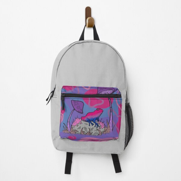 Item preview, Frog Sitting on a Rock (Pride Collection: Bisexual) designed and sold by Maybe-A-Robot.