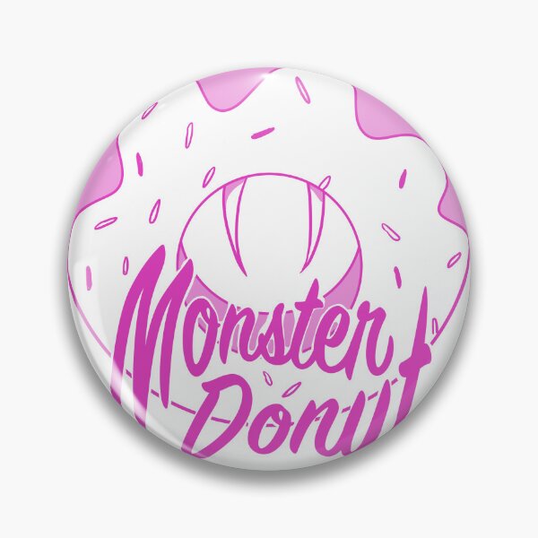 Item preview, MONSTER DONUT (PINK) designed and sold by monsterdonut.
