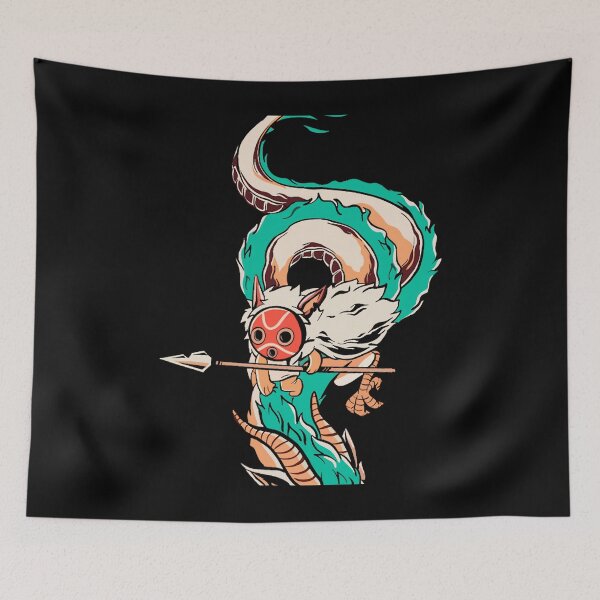 Item preview, Princess Mononoke x Haku 	 	 designed and sold by psoejkffimw70.