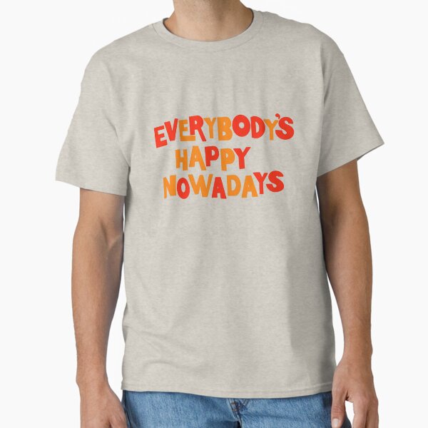 Vista previa del artículo con la obra «Everybody’s happy nowadays », diseñado y vendido por andrea-balza.