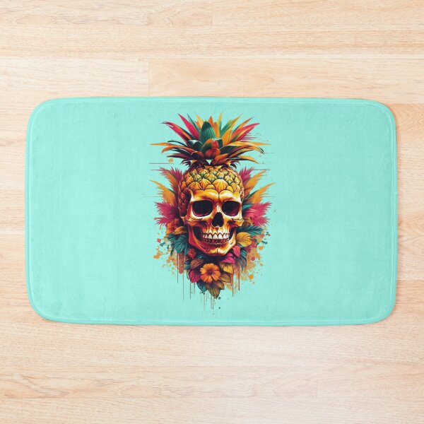 Item preview, A.I Generated Pineapple Skull  designed and sold by GleamingGiant.