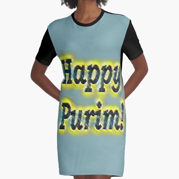 Happy!  Graphic T-Shirt Dress