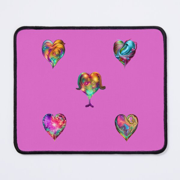 Item preview, Mermaid Hearts For Five Mermaids - Mermaid Theme Hearts 1 of 5 designed and sold by Beachy.