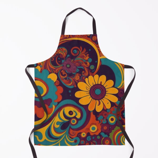 Item preview, Flower Power Colourful Flower Pattern designed and sold by druidwolfart.