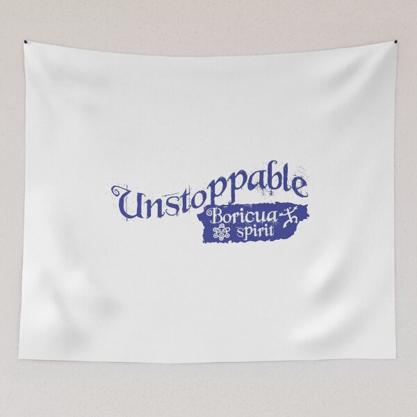 Item preview, Unstoppable Boricua Sprit - Puerto Rico Map design designed and sold by obedtheartist.