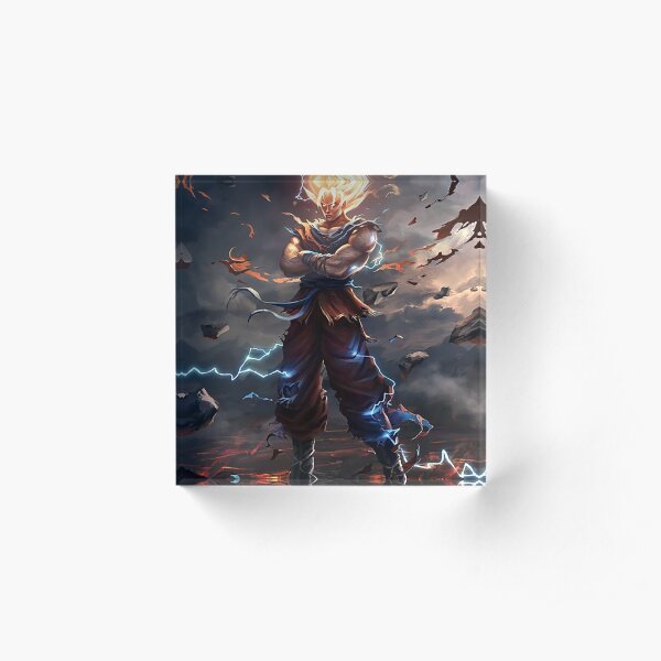 Son Goku Super Saiyan Acrylic Block